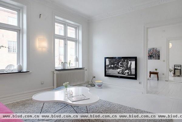 色彩交响曲 瑞典哥德堡精致简洁公寓（组图）