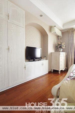 107平米简欧风格婚房 简约舒适的白色居室