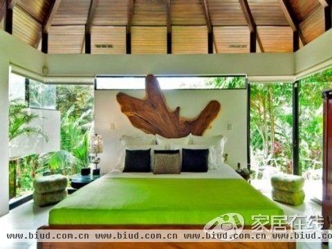 打造热带雨林般亮色居室 12款卧室设计