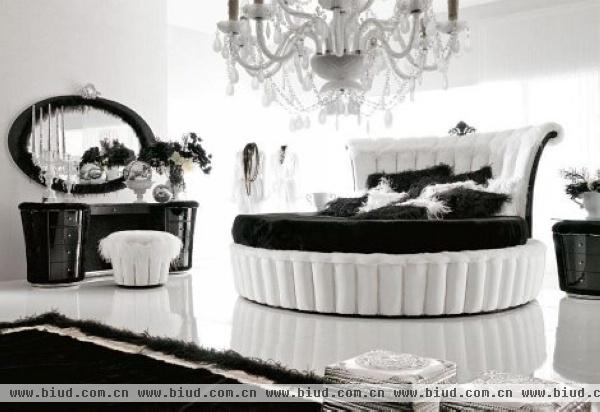 经典之色系列 19款黑白分明卧室设计（组图）