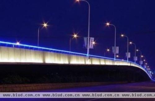 晋城LED路灯照明效果（图片源自晋城市节能办）