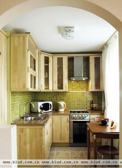 小空间不局限 多款小户型厨房装修案例(组图)