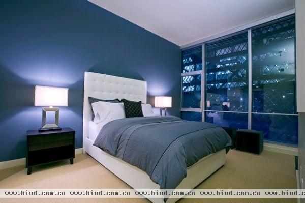 打造清爽精致空间 15款蓝色卧室设计（图）