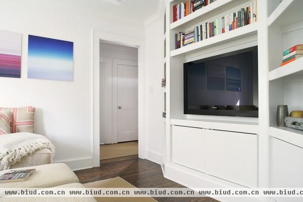 现代电视柜背景墙设计 展现个性的地方(组图)