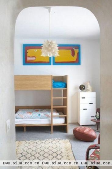 16款多人儿童房装修 多彩地板童趣空间