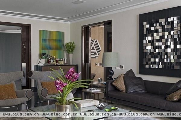 简约不简单的几何模板 巴西圣保罗设计感公寓