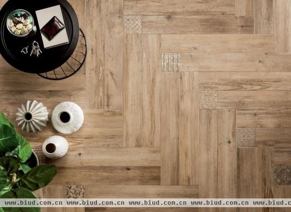 瓷砖木质化 超逼真耐潮的仿木花纹瓷砖(组图)
