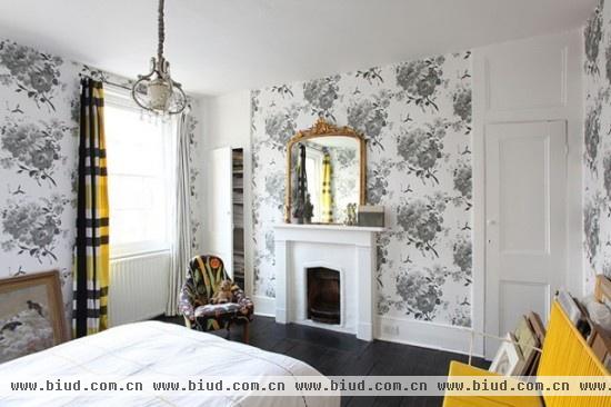 黑白墙纸的另类魅力 20图晒伦敦美丽春色公寓
