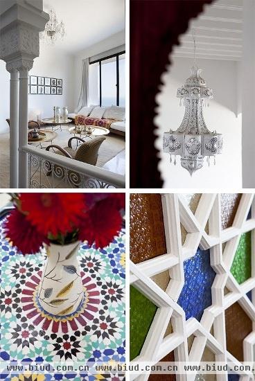 摩洛哥的特色住宅 内部装饰精致如皇宫(组图)