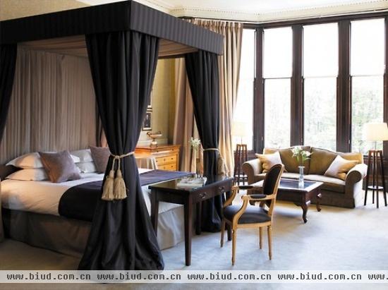 五星级的享受 25款超酷酒店式卧室设计(组图)