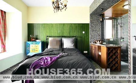 120平米家装设计 两室两厅混搭绿色家