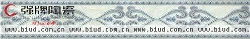 强牌陶瓷厨卫砖“青花瓷”，型号：QR29003P （50x330mm）