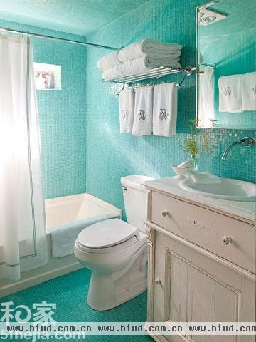 出挑小卫浴 12图精美瓷砖配色案例