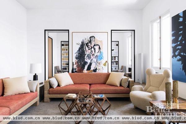 崇尚纯粹和质感的室内设计 极简主义者的公寓