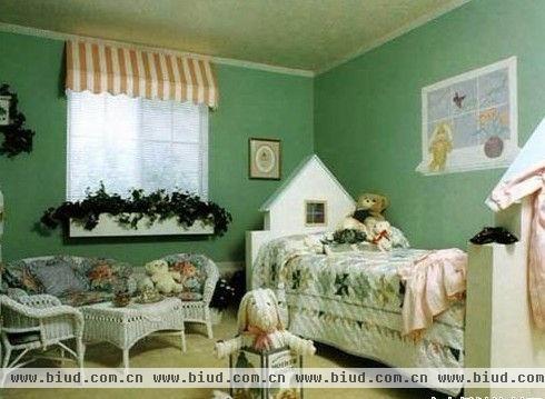 儿童卧室装修设计效果图：很欧式