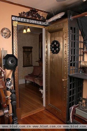 SOHO族生活 16个令人惊叹的蒸汽朋克书房设计