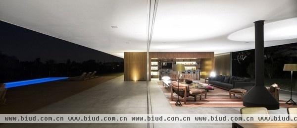 LEE house：巴西单层泳池住宅设计(组图)