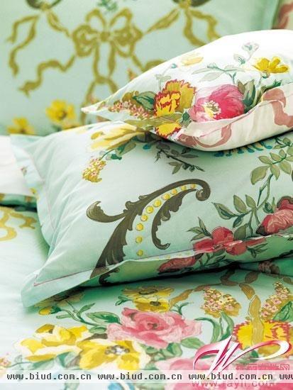 古典气息的床品推荐 勾勒清新自然的美卧室