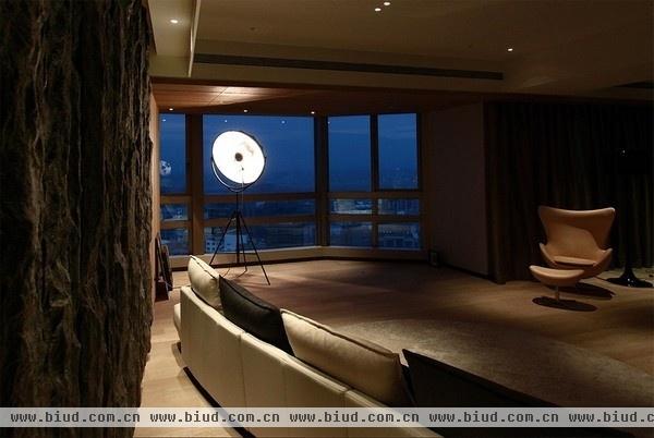 空间光影协奏曲 台湾的优雅公寓设计（组图）