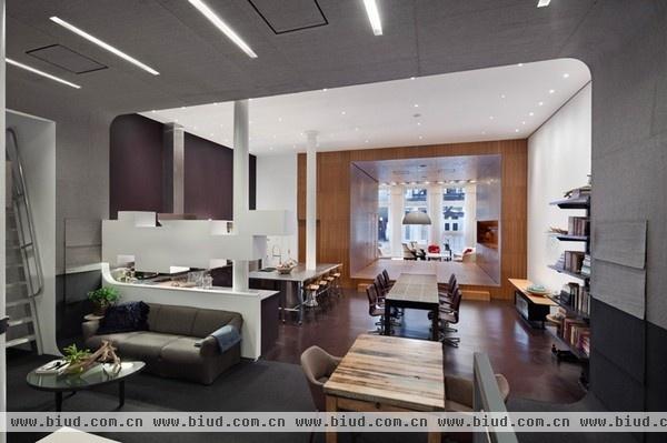 空间可以这么玩 纽约艺术感公寓家居设计（图）