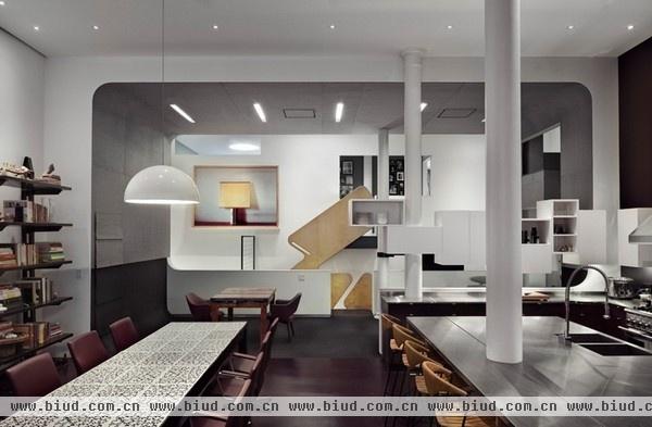空间可以这么玩 纽约艺术感公寓家居设计（图）