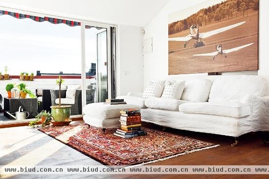 106平米优质复式公寓 斯德哥尔摩的精致生活