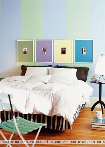 20平米卧室装修 款创意床头板点靓小空间