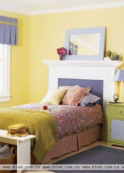 20平米卧室装修 款创意床头板点靓小空间