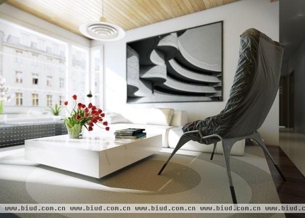 生动地板风格迥异 5套现代公寓设计赏析(图)