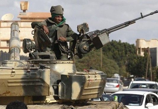 卡扎菲的军事部队