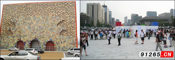 首尔市的新象征——光化门广场及附近的美食店