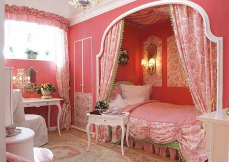 看谁的卧室更有feel 色彩装修纯美卧室