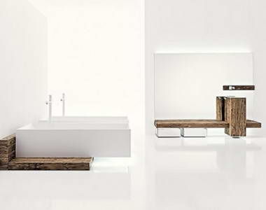 卫浴装修  超别致的现代奢华风格浴室