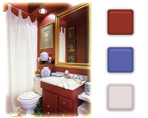 三类卫生间炫彩配色方案