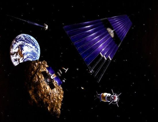 美国科学家计划将小行星捕获至地球轨道
