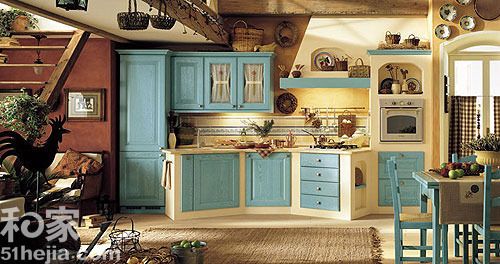流行橱柜搭配设计 呈现4种女人最爱厨房 