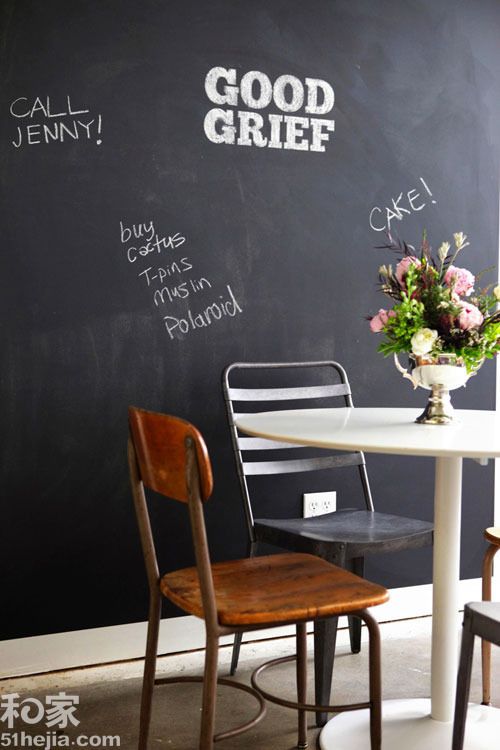 10图奇葩黑板背景墙 刷新你的想象力